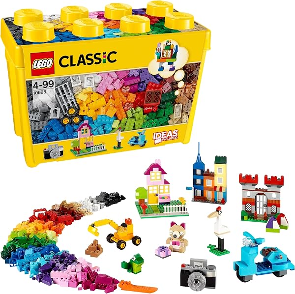 LEGO Classic Creatieve grote opbergdoos met Kleurrijke Stenen - outlet/retourdeal