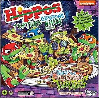 Vraatzuchtige nijlpaarden: Ninja Turtles Edition, bordspel - Franse versie