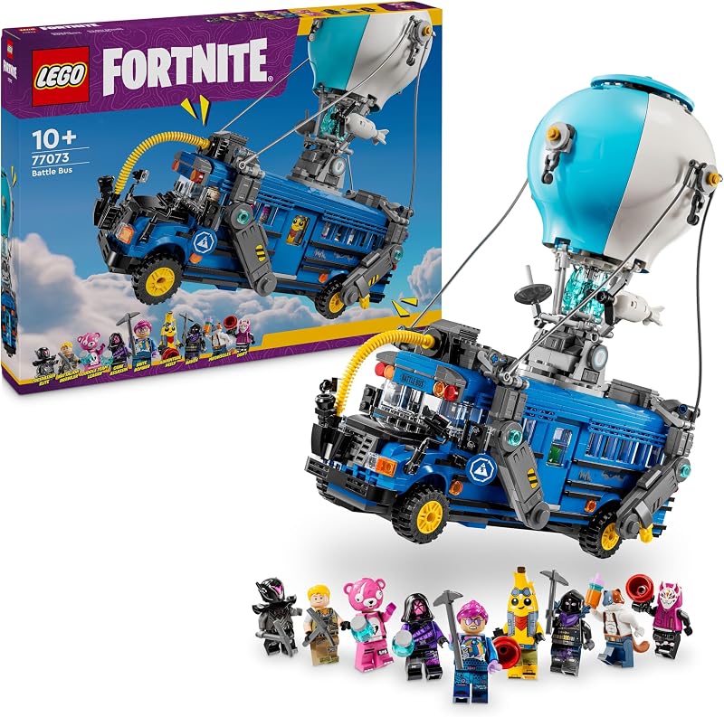LEGO Fortnite Battle Bus Speelgoed voor Kinderen Met 9 Personage - tweedehands - als nieuw — outlet/retourdeal
