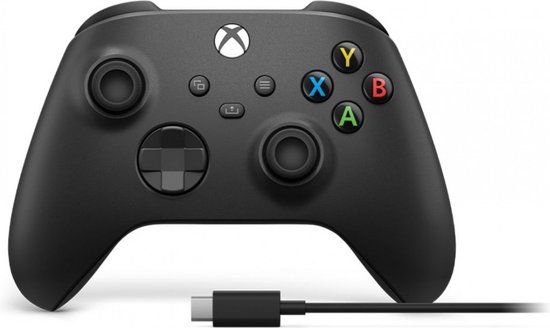 Xbox Draadloze Controller - Zwart - Inclusief USB C kabel - Xbox, PC, Cloud Gaming