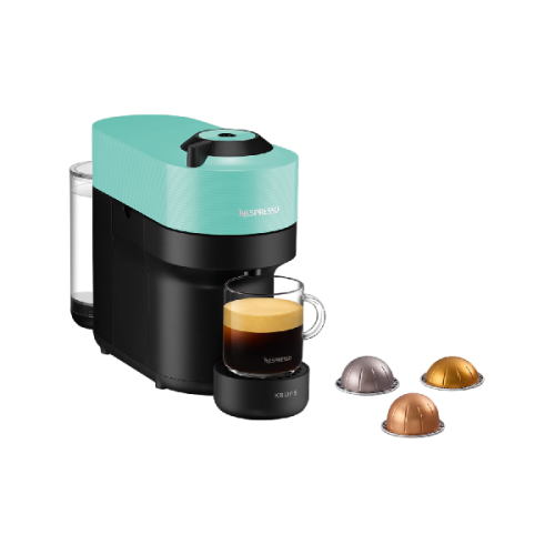 KRUPS Nespresso XN9204 Vertuo Pop Aqua - als nieuw — outlet/retourdeal