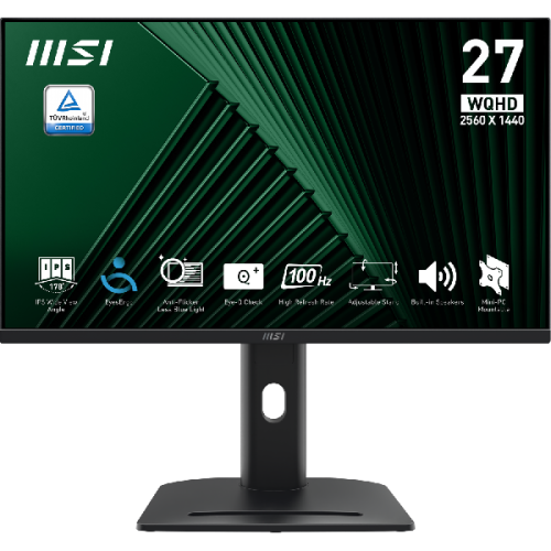 MSI PRO MP275QPG 27 inch 2560 x 1440 (WQHD) - als nieuw — outlet/retourdeal