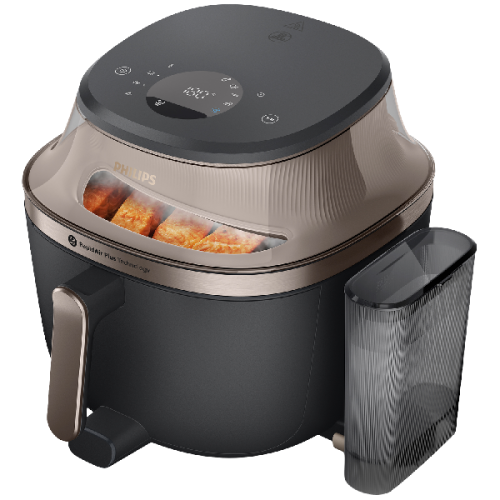 PHILIPS Airfryer 5000-serie Met Stoomfunctie En Uittrekbare Rail - als nieuw — outlet/retourdeal