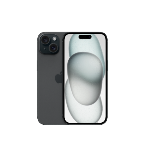APPLE iPhone 15 5G 256 GB Zwart - als nieuw — outlet/retourdeal