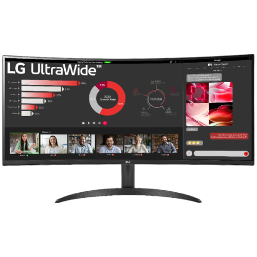 LG UltraWide 34WR50QK-B 34 inch - als nieuw — outlet/retourdeal