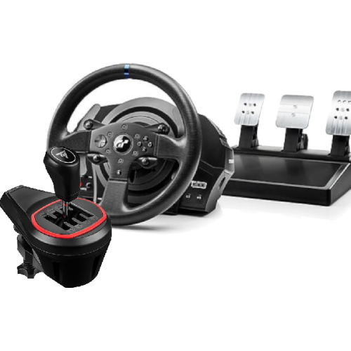 THRUSTMASTER Hardbundel Thrustmaster T300 RS GT + TH8S Shifter Add-On - als nieuw — outlet/retourdeal