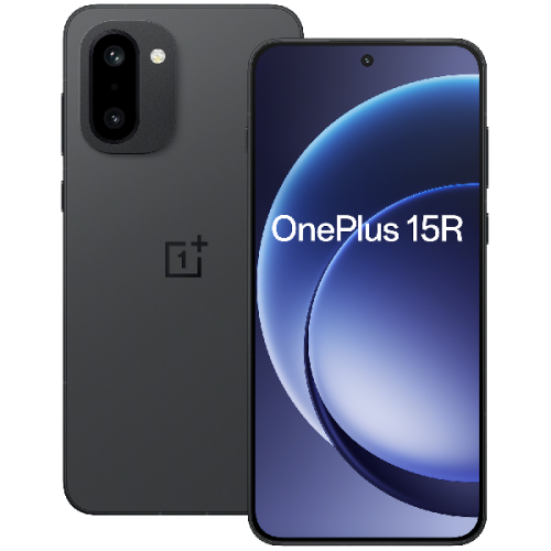 ONEPLUS 15R 12GB 512 GB Charcoal Black - als nieuw — outlet/retourdeal