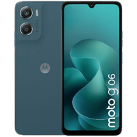 MOTOROLA Moto G06 4GB 256 GB Blauw - als nieuw — outlet/retourdeal
