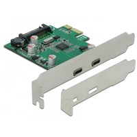 DeLOCK PCIe x1 > 2x extern SuperSpeed USB 3.2 Gen 1 usb-controller - tweedekans (outlet) — outlet/retourdeal