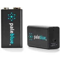 Paleblue 9V (USB-C) Oplaadbare batterij - tweedekans (outlet) — outlet/retourdeal