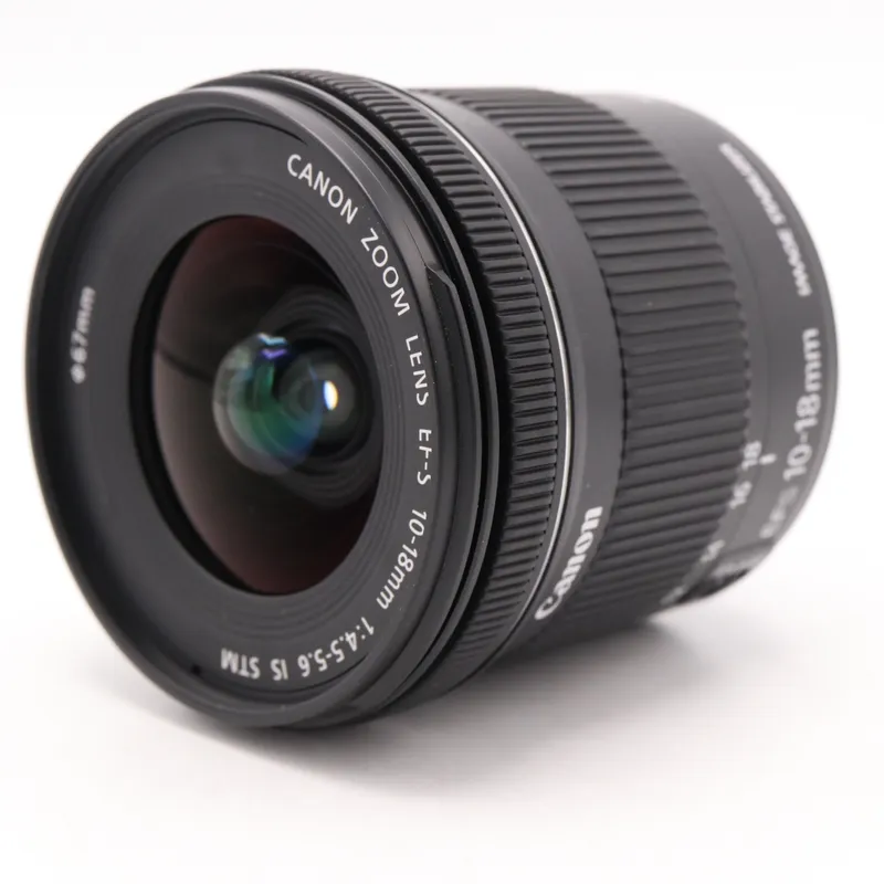 Canon EF-S 10-18mm F/4.5-5.6 IS STM occasion