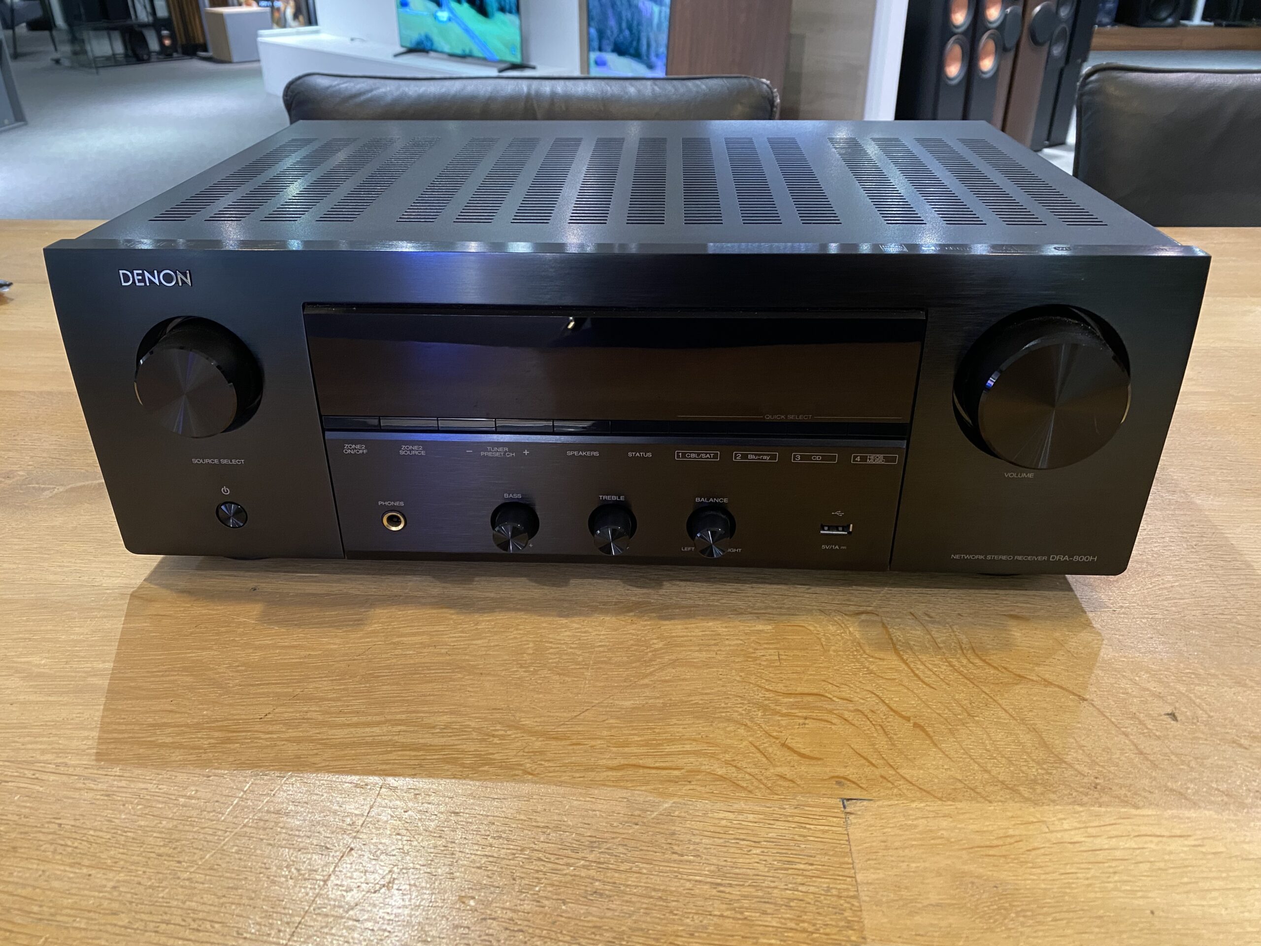 Denon DRA-800H-zwart - 2e kans — outlet/retourdeal